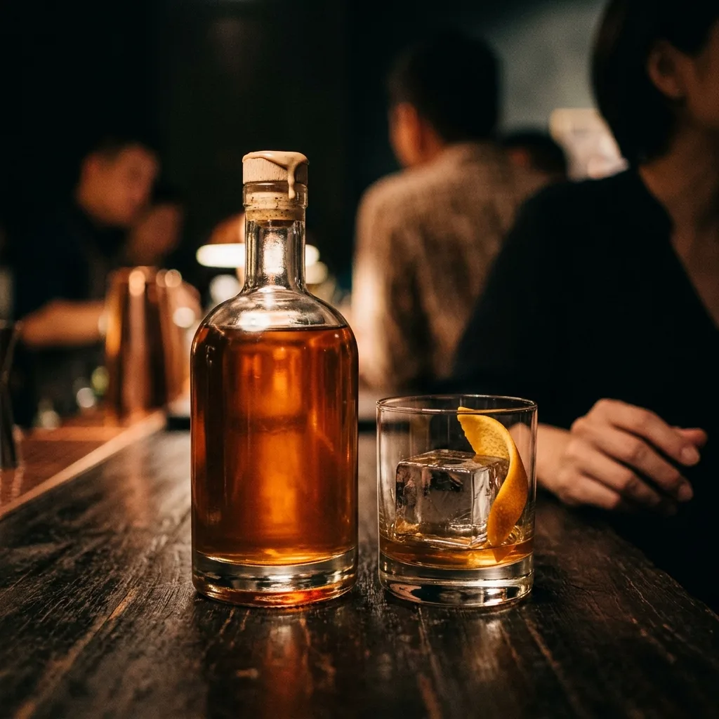 The Vaccine Drop — bottled cocktail