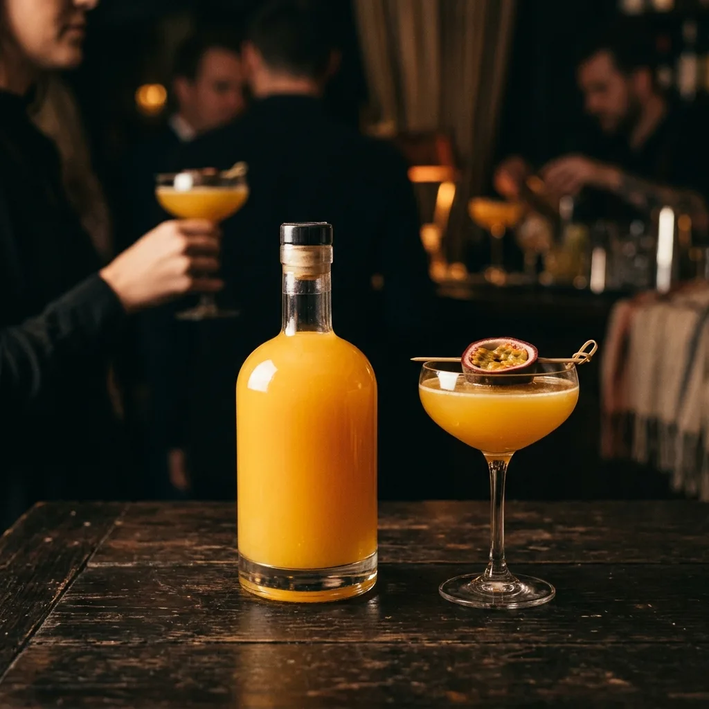 Velvet Passion Martini — bottled cocktail